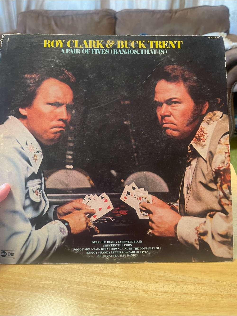 ROY CLARK & BUCK TRENT: a pair of fives (banjos, that is) MCA 12" LP 33 RPM